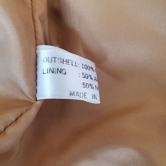 V.S.O.P COGNAC Mens Genuine Leather Jacket Size XS Distressed Brown Western - Picture 15 of 15